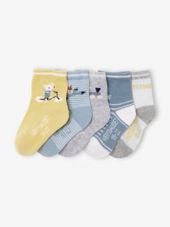 Babymode-Socken & Strumpfhosen-5er-Pack Jungen Baby Socken mit Motiven  Oeko-Tex®