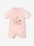 Mädchen Baby Strandanzug mit UV-Schutz - rosa - 1
