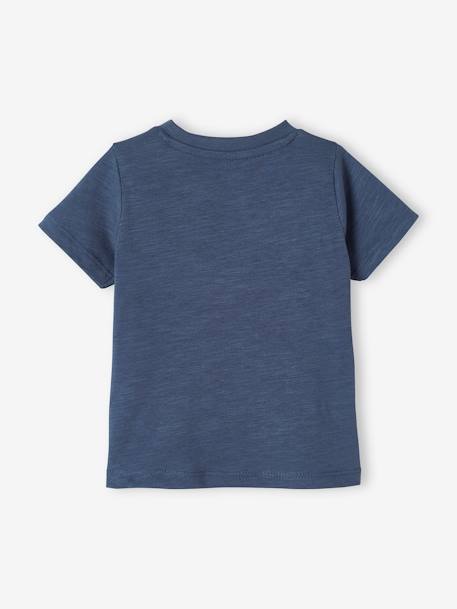 Jungen Baby T-Shirt mit Print - blau - 5