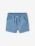 Jungen Baby Shorts mit Dehnbund Oeko-Tex® - blaugrau+camelfarben+graugrün - 1