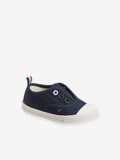 -Jungen Baby Stoff-Sneakers mit Gummizug