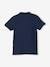 Jungen Poloshirt, kurze Ärmel Oeko Tex® - grau meliert+graugrün+hellblau+marine+rot+weiß - 12