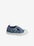 Jungen Baby Stoff-Schuhe - blau+braun - 2