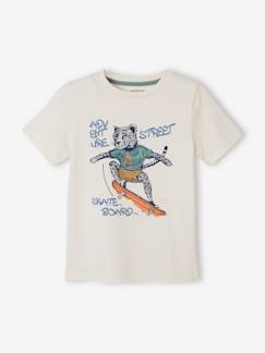 Jungenkleidung-Shirts, Poloshirts & Rollkragenpullover-Jungen T-Shirt, Tiermotiv