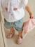 Mädchen Baby Lauflern-Sandalen - rosa+weiß - 8
