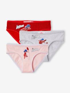Maedchenkleidung-Unterwäsche, Socken, Strumpfhosen-Unterhosen-3er-Pack Mädchen Slips MIRACULOUS