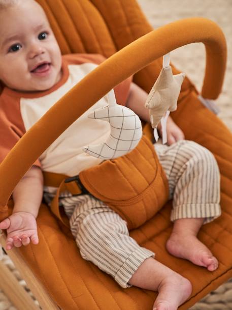 Babywippe Mit Abnehmbarer Spielbogen, Baby Bouncer Mit