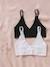 2er-Pack nahtlose Still-Bustiers mit Spitze - pack schwarz/anthrazit - 9