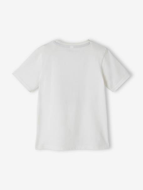 Bio-Kollektion: Jungen T-Shirt mit Tiermotiv Oeko Tex® - aqua+wollweiß - 5