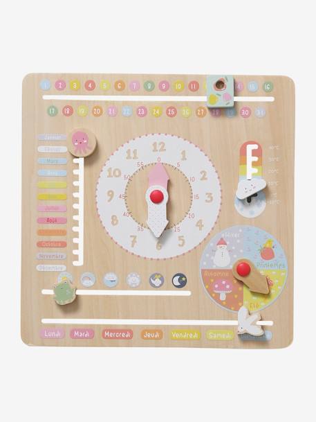 Kinder Spieluhr mit Kalender, Holz FSC® - mehrfarbig+mehrfarbig - 10