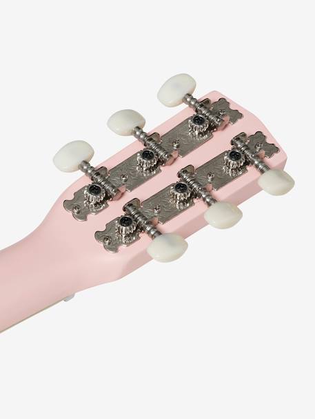 Holz-Gitarre für Kleinkinder FSC® - rosa+weiß/natur - 6