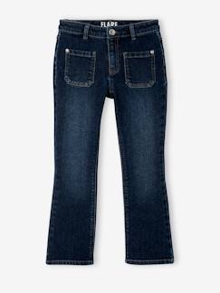 Maedchenkleidung-Jeans-Mädchen Flare-Jeans
