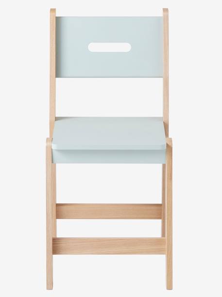 Kinderstuhl „Architekt Junior“, Sitzhöhe 45 cm - grün/natur+natur/weiß+rosa/natur - 3