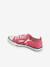 Mädchen Stoff-Sneakers mit Reißverschluss - grün bedruckt/tropical+rosa+rote blumen - 11
