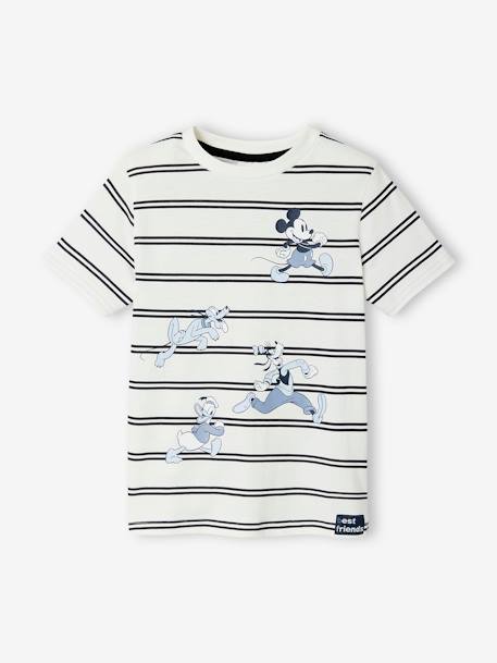 Jungen T-Shirt Disney MICKY MAUS - weiß gestreift - 2