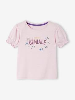 Maedchenkleidung-Shirts & Rollkragenpullover-Mädchen T-Shirt mit Schriftzug