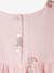 Mädchen Kleid mit Stickereien, Musselin - rosa - 5