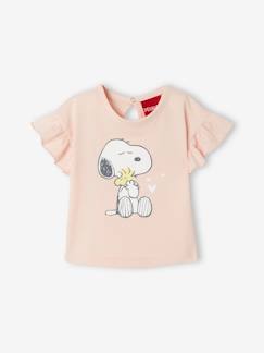 Babymode-Shirts & Rollkragenpullover-Mädchen Baby T-Shirt PEANUTS  SNOOPY