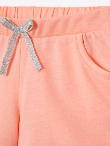 Sport-Shorts für Mädchen - dunkelblau+rosa - 7