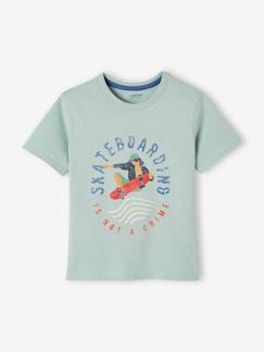 Jungenkleidung-Shirts, Poloshirts & Rollkragenpullover-Jungen T-Shirt, grafischer Print Oeko-Tex®