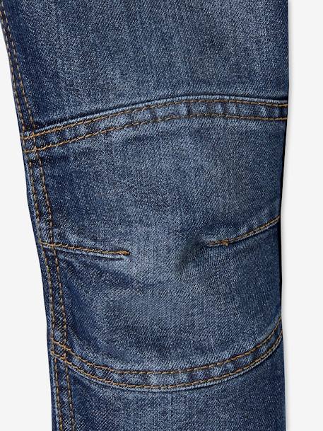 Die ,,Unverwüstliche', robuste Jungen Straight-Jeans ,,waterless', Hüftweite COMFORT Oeko-Tex® - blue stone+dark blue - 10