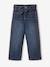 Mädchen Jeans mit Blumenstickerei, 7/8-Länge Oeko-Tex® - bleached+dark blue - 6