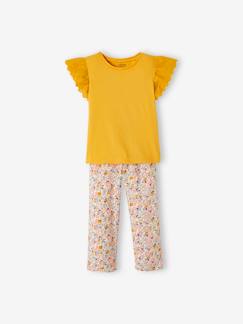 Maedchenkleidung-Pullover, Strickjacken & Sweatshirts-Mädchen-Set: Hose & T-Shirt