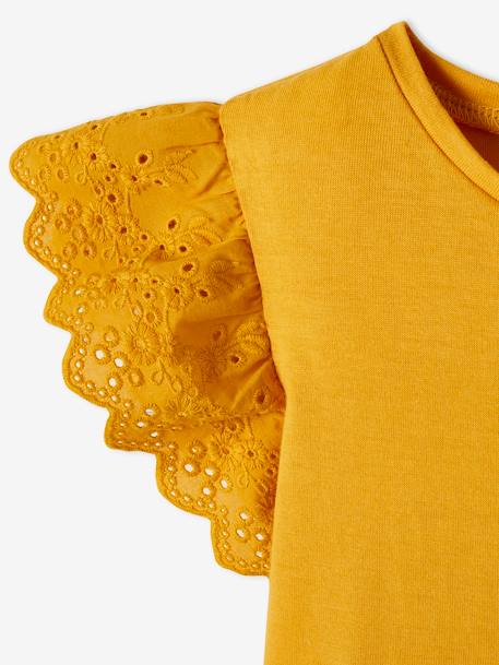 Mädchen-Set: Hose & T-Shirt Oeko-Tex - gelb+koralle+nachtblau+türkis bedruckt+smaragdgrün - 5