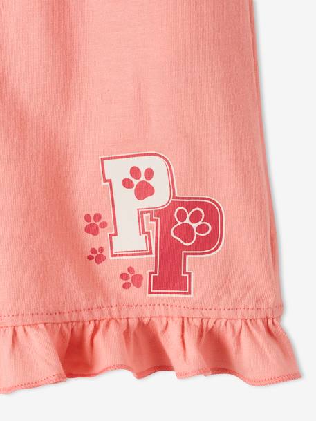 Kurzer Mädchen Schlafanzug PAW PATROL - weiß+rosa - 6