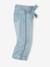 Mädchen Jeans mit Blumenstickerei, 7/8-Länge Oeko-Tex® - bleached+dark blue - 3