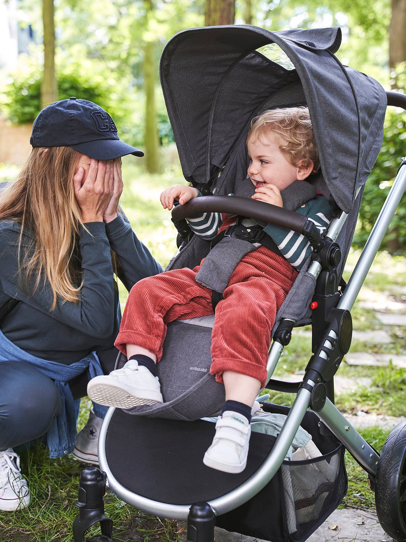 Kinder Kinderwagen und Buggys Accessoires Vertbaudet Accessoires Packsack für Babyschale 