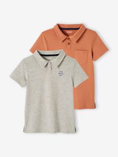 Jungenkleidung-Shirts, Poloshirts & Rollkragenpullover-Poloshirts-2er-Pack Jungen Poloshirts, Kurzarm Oeko-Tex®