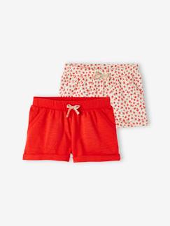 Maedchenkleidung-Shorts & Bermudas-2er-Pack Mädchen Shorts Oeko-Tex®