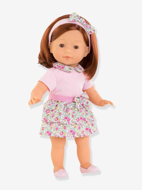 Puppe „Pia Rousse“ COROLLE, 36 cm - rosa geblümt - 2