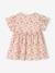 Baby Kleid mit Blumenmuster - rosa bedruckt+weiß bedruckt - 8