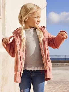 Maedchenkleidung-Mädchen 3-in-1-Jacke mit Recycling-Polyester