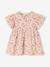 Baby Kleid mit Blumenmuster - rosa bedruckt+weiß bedruckt - 7