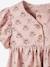Baby Kleid mit Blumenmuster - rosa bedruckt+weiß bedruckt - 4