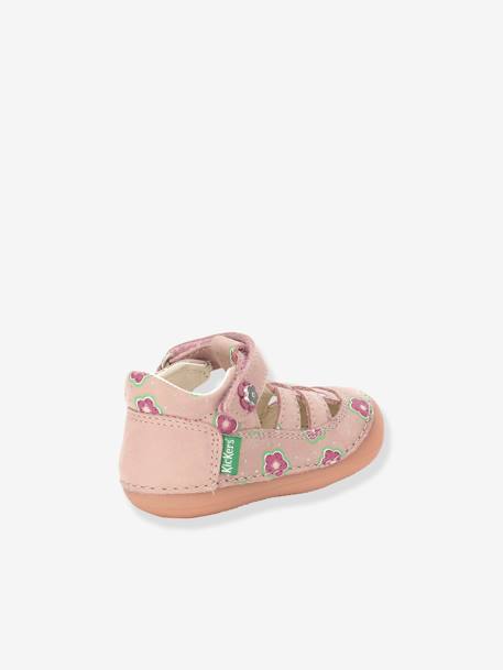 Mädchen Baby Sandalen „Sushy Originel Softers“ KICKERS - zartrosa geblümt - 5