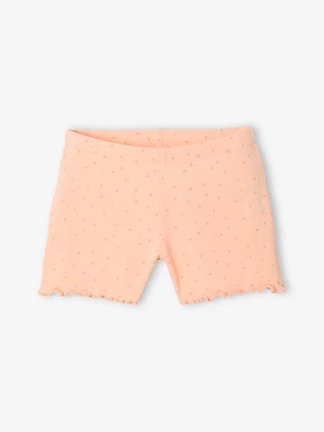 Kurzer Mädchen Schlafanzug mit Aufbewahrungsbeutel Oeko-Tex® - rosa/mehrfarbig bedruckt - 6
