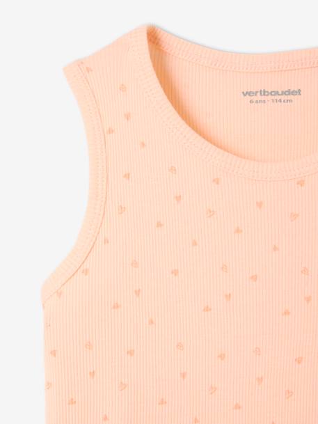 Kurzer Mädchen Schlafanzug mit Aufbewahrungsbeutel Oeko-Tex® - rosa/mehrfarbig bedruckt - 9
