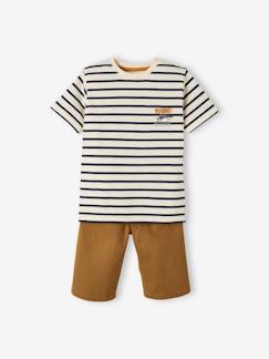 Jungenkleidung-Shorts & Bermudas-Jungen-Set: T-Shirt & Shorts Oeko Tex®