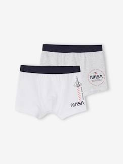 Jungenkleidung-Unterwäsche & Socken-Unterhosen & Boxershorts-2er-Pack Jungen Boxershorts NASA