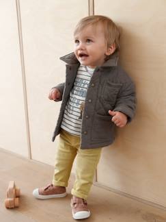 Babymode-Mäntel, Jacken, Overalls & Ausfahrsäcke-Jacken-Leichte Baby Steppjacke mit Futter aus Recycling-Polyester