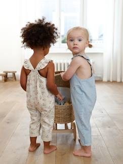 Babymode-Jumpsuits & Latzhosen-Mädchen Baby Latzhose mit Volants