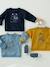Baby Sweatshirt mit Tier-Print Oeko Tex® - grün+karamell+marine+nachtblau - 18