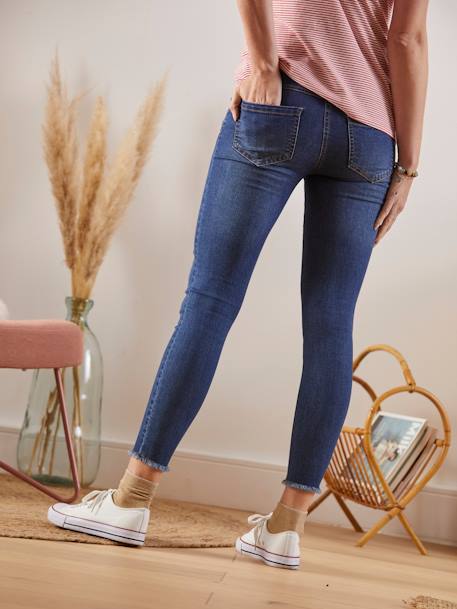 7/8 Slim-Fit-Jeans für die Schwangerschaft - blue stone+dark blue - 12