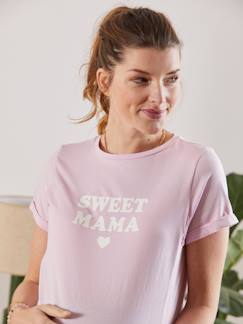 Umstandsmode-Umstandsshirts-T-Shirt aus Bio-Baumwolle, Schwangerschaft & Stillzeit