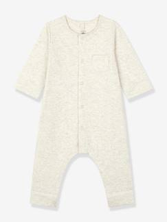 Babymode-Jumpsuits & Latzhosen-Langer Baby Overall aus Bio-Baumwolle PETIT BATEAU