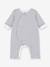 Langer Baby Overall aus Bio-Baumwolle PETIT BATEAU - marine/weiß gestreift - 1